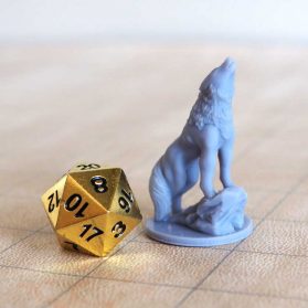 miniature loup commun