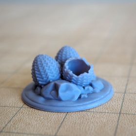 miniature nid de dragon